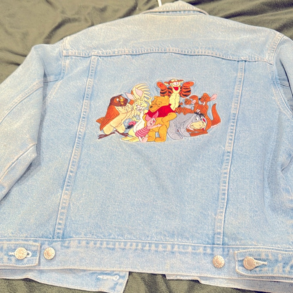 Winnie the Pooh Jean jacket. Vintage.